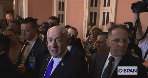 Israeli Prime Minister Netanyahu Speaks With Capitol Hill Reporters