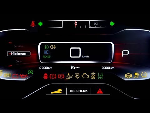 How to Reset Tyre pressure in Citroen C5 Aircross #citroen #c5aircross #tyrepressure