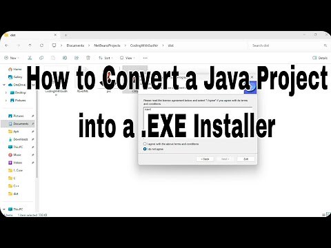 How to Convert a Java Project into a .EXE Installer Step-by-Step Guide