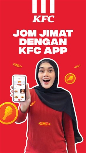 Macam-macam menu KFC kegemaran korang boleh tebus dekat Rewards Menu! 😍 Lagi senang kumpul points bila order promo Jimat App-clusive sampai 45% off. Jimat dan kumpul points sekarang dengan KFC App! 📲🍗 📌 Exclusively via KFC App. 📢 Dapat 2x Reward Points when you order Jimat App-clusive via Self Collect dan 3x Reward Points via KFC Delivery! *Tertakluk pada terma dan syarat. #Kepci #KFCRewards | KFC