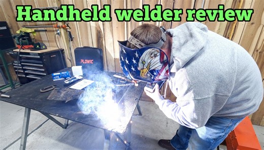 Watch See how the Handheld welder works REVIEW VIDEO. on Amazon Live