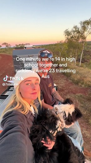 Travelling Australia: Camping Couples' Journey with Their Dog