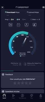 Dishhome Fibernet 200Mbps Internet Speedtest | Dishhome FTTH Speedtest (EG8145V5 Router | 5GHz Test)
