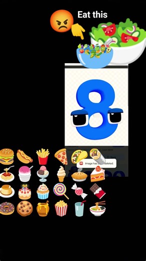 number eight doesnt want to eat healty food #wonderland #funny #memes