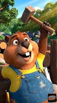 Benny the Helpful Beaver | Funny 3D Forest Story for Kids