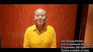 Don’t miss the "Moment of Inner Peace" concert with Ani Choying Drolma on 23 September, 8 pm at the Esplanade Theatre. She will be joined by special guest Venerable Kwang Sheng and pianist Gabriel Hoe. Secure your seats now! Tickets are available at all SISTIC outlets. Visit https://bit.ly/3K0pWbR for more details. | Kong Meng San Phor Kark See Monastery