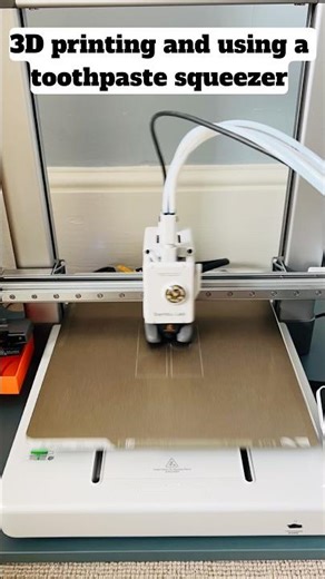 3D Printing and Using a Toothpaste Squeezer