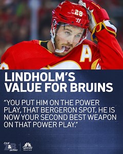 44K views · 339 reactions | “The Bruins feel if they put high-end talent around him, he can go back to being a point-per-game player like he was in Calgary.” Ty Anderson weighs in on what the Bruins are expecting from Elias Lindholm after signing him to 7-year, $54.25 million deal | NBC Sports Boston | Facebook