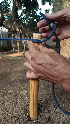 Practical And Simple Knot #ropetrick #outdoors #knotting