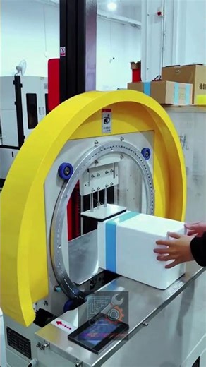 Improving Packaging Stability by Automatically Strapping Shipping Boxes at High Speed