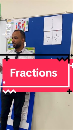 ‏Fractions mean parts #fractions #fraction #math ✖️♾️