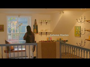 Autumn in England 🍂 Cafes, Bakeries and Antique shop｜ Weekend Trip to Bath & Lewes