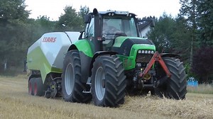 Deutz x720 mit Claas Quadrant 3200 Welcome to the Deutz-Fahr World | Welcome to the Deutz-Fahr World