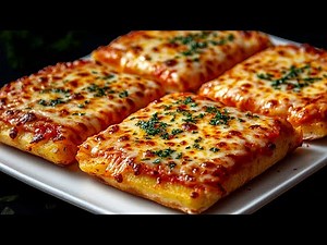 Do you have potatoes and 2 eggs?! This potato pizza will impress everyone right away!