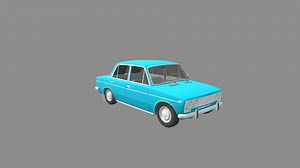Soviet Car. VAZ-2103 Zhiguli - Download Free 3D model by assg709