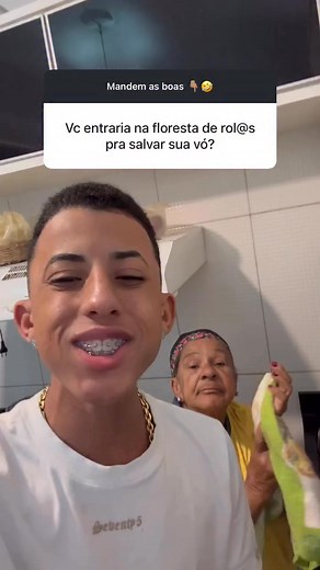 Vai com Deus vó 😂🤣 #challengecaradecachorro | Cara de cachorro