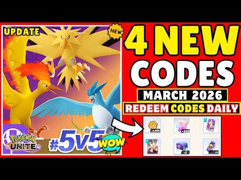 *NEW CODES* POKEMON UNITE GIFT CODES 2025 MARCH | POKEMON UNITE CODES | POKEMON UNITE CODE