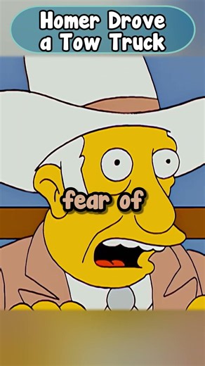 Homer Drove a Tow Truck