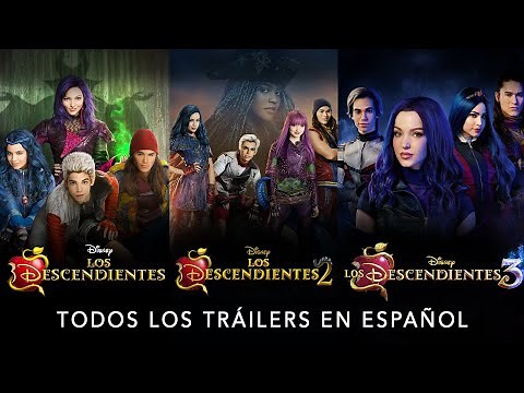 Los Descendientes (Saga) - TODOS los TRAILERS (2015-2019) | Disney España