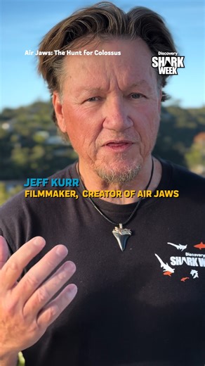 35 years later, Air Jaws creator Jeff Kurr looks back at the most jaw-dropping breaches in Air Jaws history 😳 Don’t miss Air Jaws: The Hunt for Colossus when #SharkWeek returns Sunday on Discovery. | Shark Week