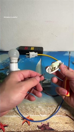 How to Install an Inline Switch on a Power Cord #youtubeshorts #diy #tipsandtricks #makeituseful