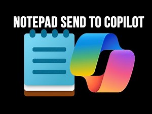 The New Microsoft Windows Notepad Explain with Copilot AI Feature
