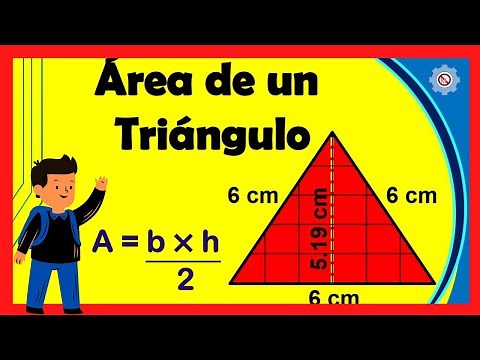 ✅ Calcular el Área de un TRIÁNGULO Fácil - Ejemplos Resueltos | Figuras Geométricas