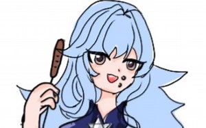 挑战让12位动漫AI女生变胖1