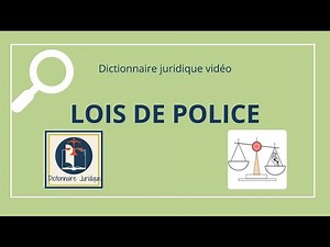 LOI de POLICE en droit international privé 🔤