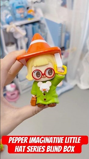👉pokkii.com | Pepper Imaginative Little Hat Series Blind Box Figures 🪄🎩