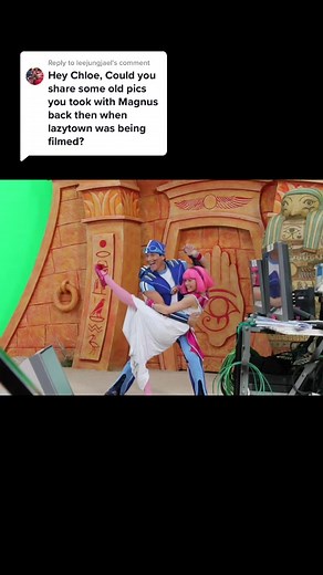 LazyTown Season 3 & 4 Filming Throwbacks with Magnús | Stephanie & Sportacus