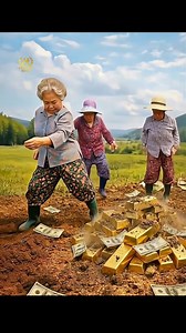 (Made with ai Money Luck) Golden Coin Dance #Rich #Wish #Luck #Money #Ai 돈벼락 부자 억만장자 돈쭐 | Healing Mart