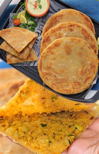 81K views · 760 reactions | This Dhaba Style Aloo Paratha recipe will be your go to recipe for perfect aloo paratha everytime. And with a storage method to make and freeze the parathas for a quick breakfast or anytime. #HappyCookingToYou #FoodFusion #Paratha #alooparatha #digitalammi | Food Fusion | Facebook