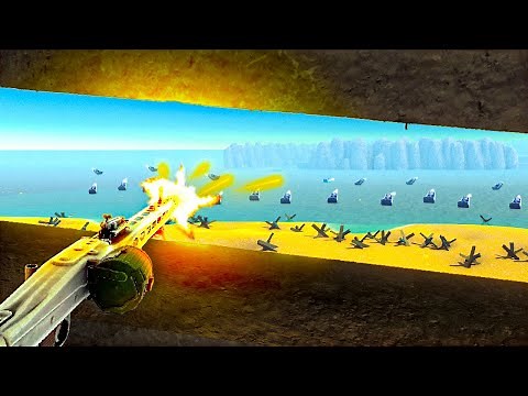 I Capture A WW2 D-Day Bunker And Have To Survive Completely Alone! - WW2 Bunker Simulator