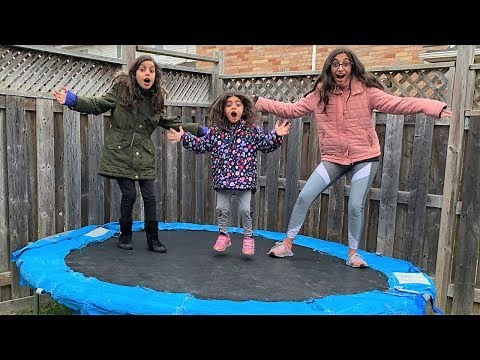 Ultimate Family Trampoline Gymnastics Competition!! sis vs sis