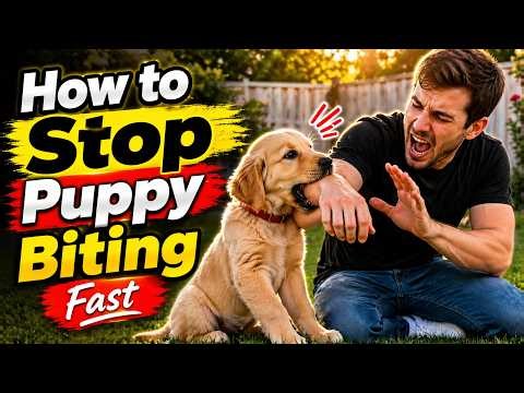 How To Stop Puppy Biting Fast (3 Easy Tricks That Actually Work)