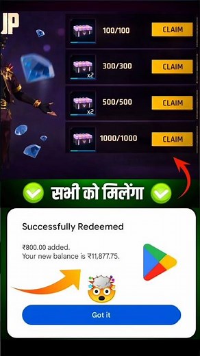 Free Redeem Code 500 | Google Play Store Redeem Code | How to Get Free Redeem Codes 2026 #redeemcode