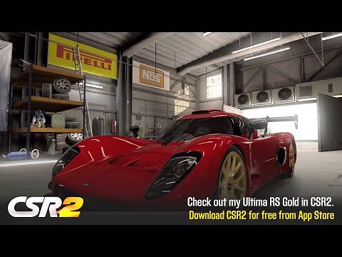 【CSR2】Ultima RS (gold), shift & tune for 7.045
