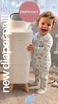 Momcozy Diaper Pail Review - Hands-on Testing! #babygear #newborn #amazonfinds #babyshorts #baby