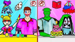 1M views · 20K reactions | Paper Dolls Dress Up - Costumes Rapunzel & Sadako Father and Daughter Family - Fairy Tales #35 Link : https://youtu.be/IJELdXLl3gE Hello, I'm back. Today , let's see what fathers and daughter will do when mothers is away from home | Beauty Paper Dolls | Facebook