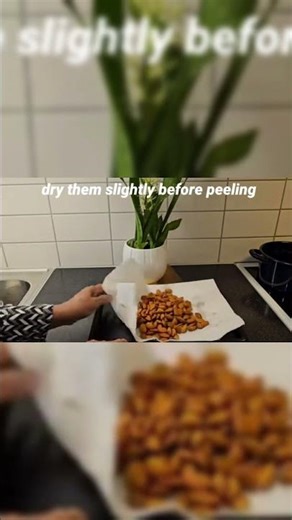 Secret Way to Peel & Preserve Almonds! #Shorts #AlmondHack