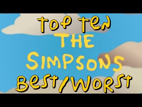 Top ten best and worst Simpsons Episodes