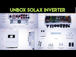 SOLAX POWER INVERTER UNBOXING