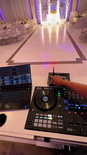 Ed | Simple use of the wireless DMX donners to achieve the quick response of any spark machine. Dj booth looking good 🤌🏻 Oh, working on some... | Instagram