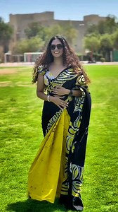 Beautiful @thatukawanniarachchi looing gorgeous wearing our uncommon batik creation #SeylaBatik #handmadewithlove #sareelove | Seyla