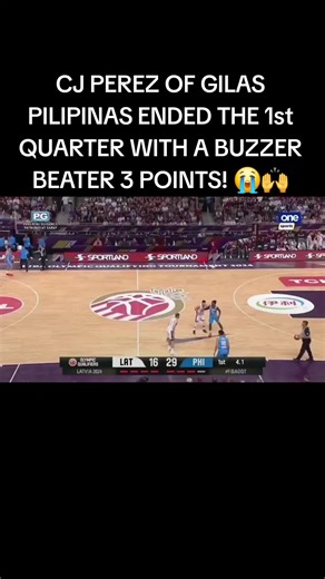 CJ Perez's Buzzer Beater Lifts Gilas Pilipinas to Victory | FIBA Highlights