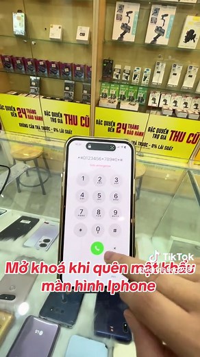 Mở khóa iPhone quên mật khẩu màn hình