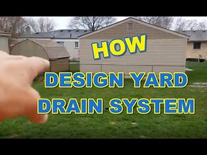 How to Design Your Yard Drainage System [ AVOID LANDMINES ]
