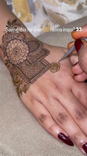 Easy mehndi tutorial part 2 ✨🤎#Laibaxsthetic #mehndidesign #tutorial #easy #simple #eidspecial #yt