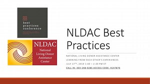 NLDAC Best Practices Webinar